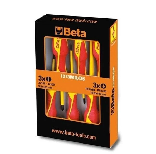 Beta 1273MQ/D6 İzoleli Tornavida Takımı ürün görseli 1