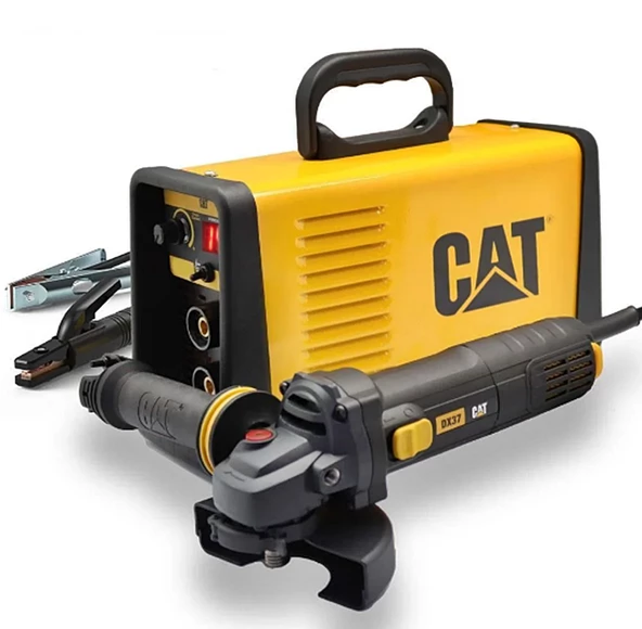 CAT DZ161T TIG LIFT/MMA Çanta Tipi  Dijital İnverter Kaynak Makinesi 160 Amper  + CAT DX37 Avuç Taşlama ürün görseli 1