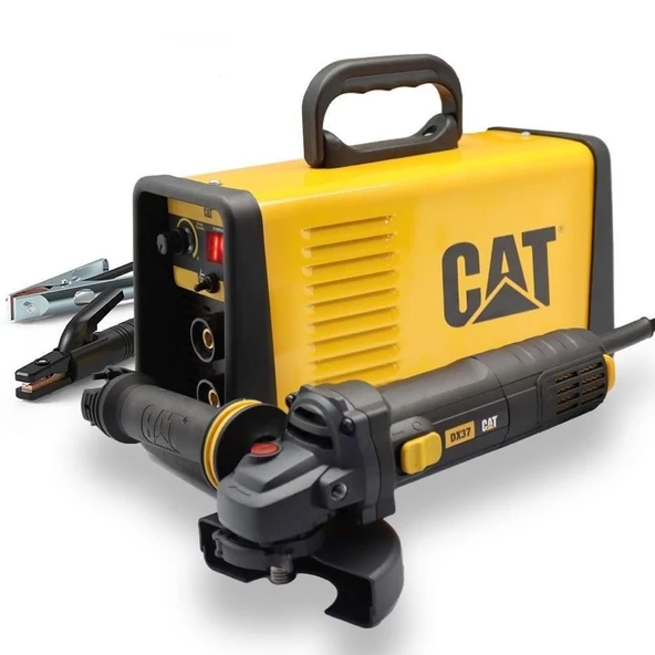 CAT DZ201T TIG LIFT/MMA Çanta Tipi Dijital İnverter Kaynak Makinesi 200 Amper + CAT DX37 Avuç Taşlama ürün görseli 1