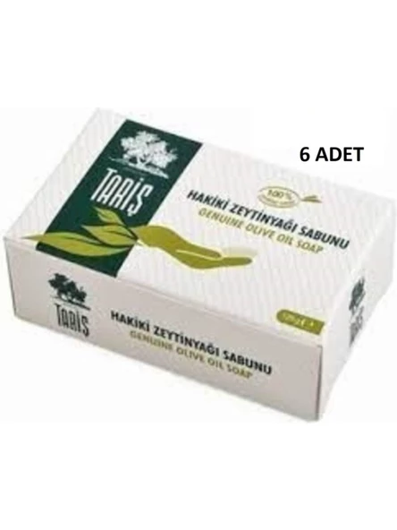 Tariş Zeytinyağlı El ve Saç Sabunu 125 Gr. 6 Adet ürün görseli 1