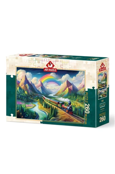 Art Puzzle Gökkuşağı Ekspresi - 260 Parça 5035 ürün görseli 1