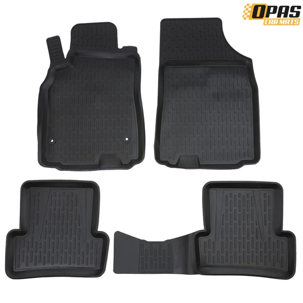 Renault Megane 3 Coupe 2009-2013 3D Havuzlu Oto Paspas ürün görseli 1