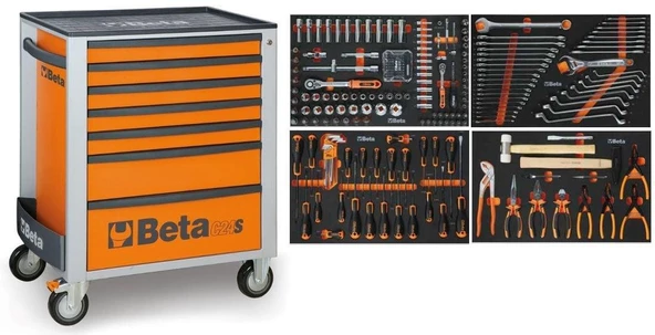 Beta 2400SO7/E-S Takım Arabası 240 Parça ürün görseli 1