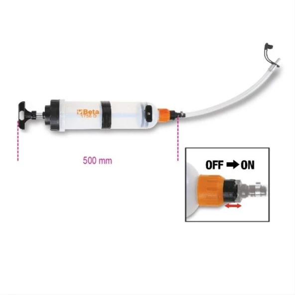 BETA 1756 D Emici Pompa 1500 cc ürün görseli 1