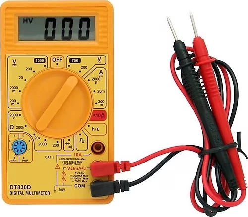 DT830D Dijital Multimetre ürün görseli 1