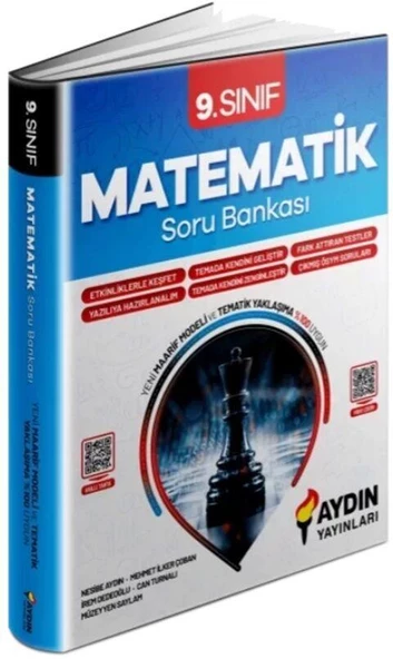 9. Sınıf Matematik Soru Bankası Aydın Yayınları ürün görseli 1