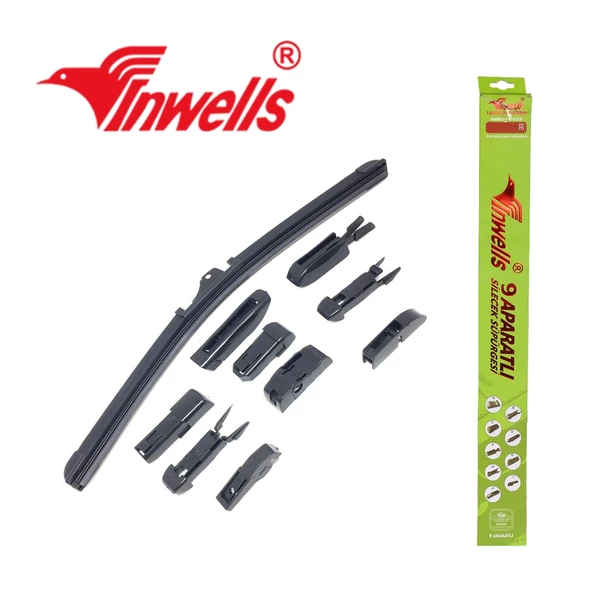 Inwells 9 Aparatlı Muz Silecek 430mm ürün görseli 1