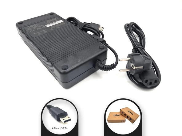 MSI MS-17K1 Raider Notebook Adaptör - Şarj Cihazı / 330W (329.6W ve 300W uyumlu) ürün görseli 1