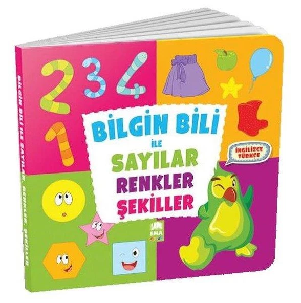 Bilgin Bili İle Sayılar Renkler Şekiller ürün görseli 1