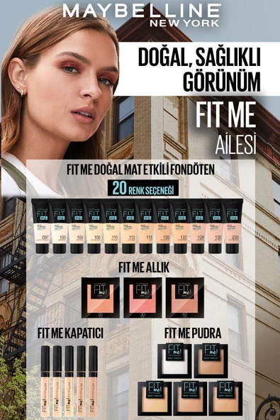 Maybelline Fit Me Matte Poreless Pudra - 090 Transculent - Resim 4