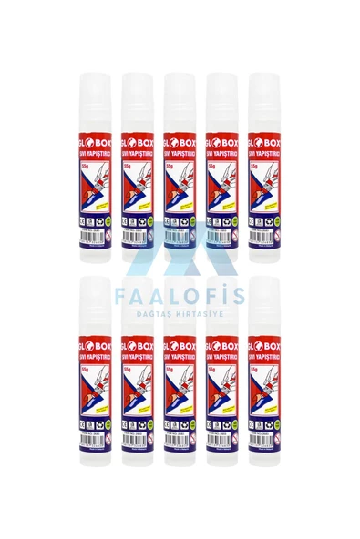 Dağtaş Kırtasiye Globox Sıvı Yapıştırıcı 55 ml 10 Adet ürün görseli 1
