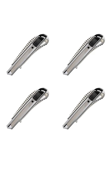 Dağtaş Kırtasiye Metal Maket Bıçağı 4 lü Set ürün görseli 1