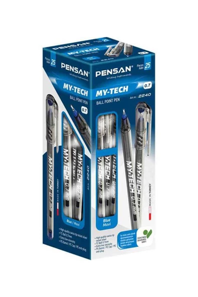 Pensan MyTech 0.7 Tükenmez Kalem 25'li (1 kutu) ürün görseli 1