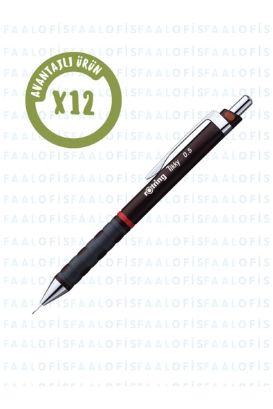Rotring 12'li Kutu 0.5 Tikky Uçlu Kalem Versatil Kalem ürün görseli 1
