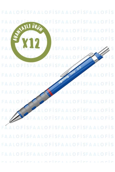 Rotring 12'li Kutu 0.5 Tikky Uçlu Kalem Versatil Kalem ürün görseli 1