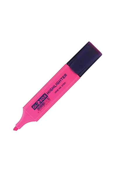 Globox Highlighter Fosforlu Kalem 10 Adet (1 Paket) ürün görseli 1