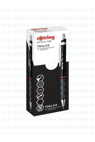 Rotring 12'li Kutu 0.5 Tikky Uçlu Kalem Versatil Kalem ürün görseli 1
