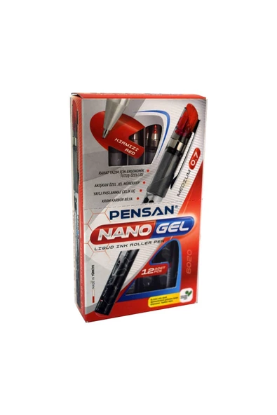 Dağtaş Kırtasiye Pensan 6020 Nano Gel Kalem 12 Adet ürün görseli 1