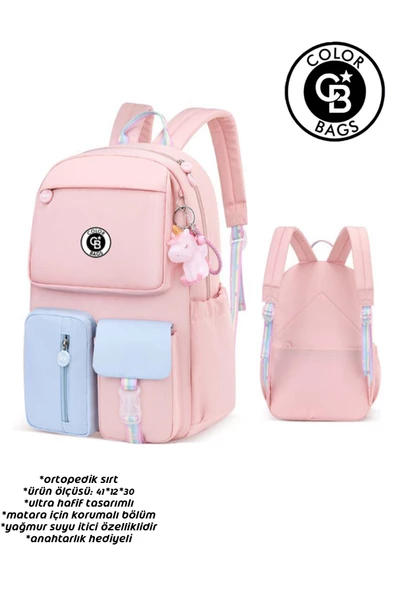Color Bags Okul Çantası B37 ürün görseli 1