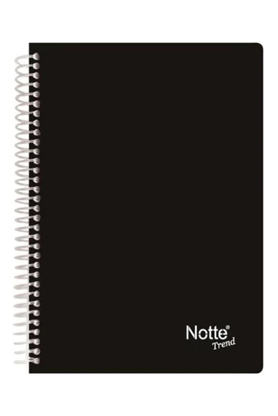 Notte Trend A4 80 Yaprak Kareli Defter Spiralli - Resim 7