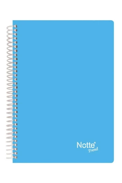 Notte Trend A4 80 Yaprak Kareli Defter Spiralli - Resim 4