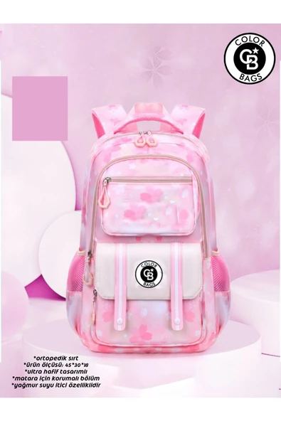 Color Bags Okul Çantası B24 - Resim 3