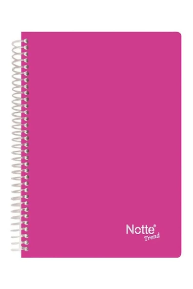 Notte Trend A4 80 Yaprak Kareli Defter Spiralli - Resim 6