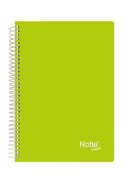 Notte Trend A4 80 Yaprak Kareli Defter Spiralli - Resim 8