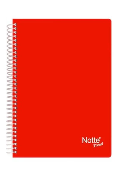 Notte Trend A4 80 Yaprak Kareli Defter Spiralli - Resim 2
