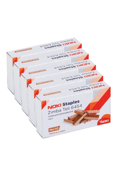 Dağtaş Kırtasiye Noki Zımba Teli No:10 50 Paket Gold ürün görseli 1