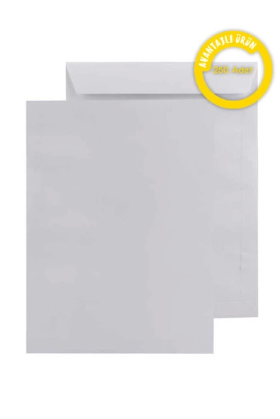 Dağtaş Kırtasiye Asil Doğan Torba Zarf 30x40 İmt.Kraft 90 gr Silikonlu 250 Adet ürün görseli 1