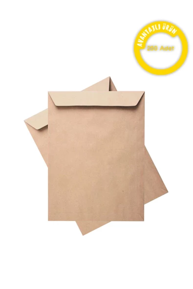 Dağtaş Kırtasiye Asil Doğan Torba Zarf 37x45 90 gr Silikonlu 250 Adet ürün görseli 1