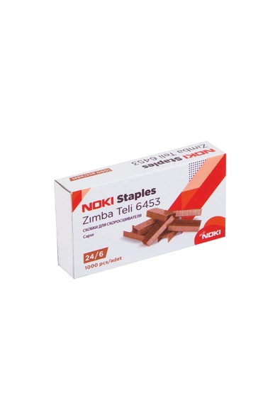 Dağtaş Kırtasiye Noki Zımba Teli No:10 10 Paket Gold ürün görseli 1
