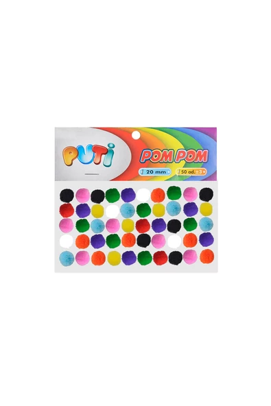 Dağtaş Kırtasiye PUTİ POM POM 20MM ürün görseli 1