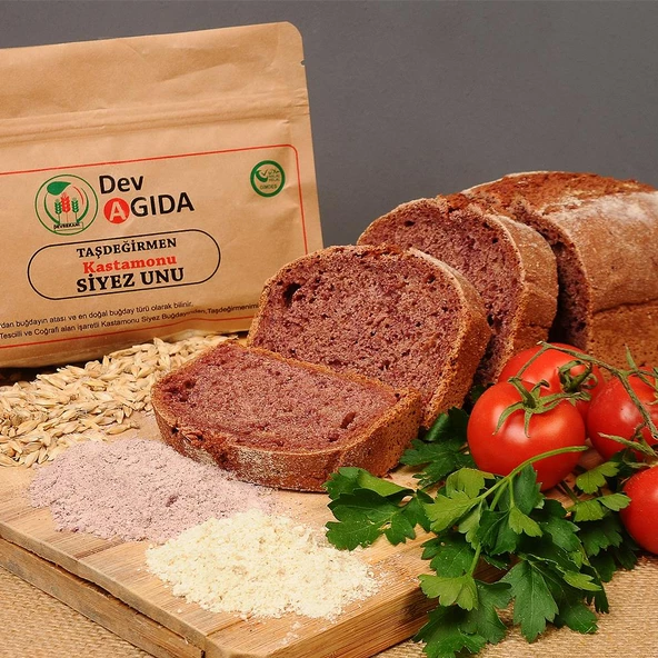 ATATOHUM EKŞİ MAYALI MORMİKSLİ SİYEZ EKMEĞİ 500G ürün görseli 1