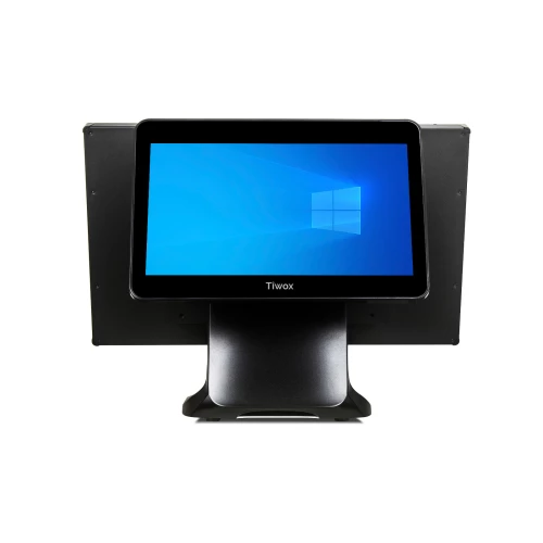 TIWOX TP-5610D, Intel i5 10.Nesil, 18.5" Ekran,  13.2" 2. Ekran, 8GB Ram, 128GB SSD, Endüstriyel, Dokunmatik Pos PC çift ekran ürün görseli 1