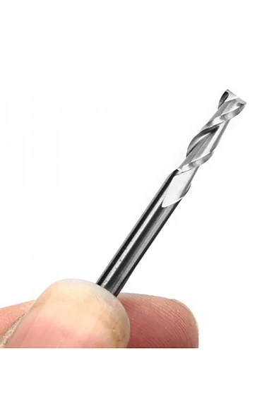 3 Mm karbür freze Ucu ,helis ürün görseli 1