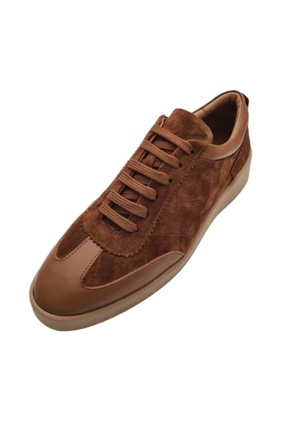 Gerçek Deri Günlük Kadın Sneakers - Resim 8