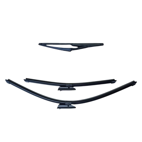 Renault Clio 3 HB 2006-2012 Ön Cam Arka Cam Silecek Seti ürün görseli 1