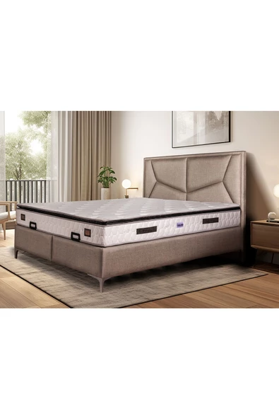 Beauty Sleep Moon Serisi Çift Kişilik Baza Başlık Seti ürün görseli 1
