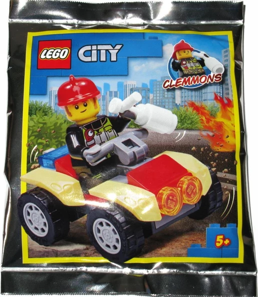 LEGO City 952009 Fireman with Quad Bike ürün görseli 1