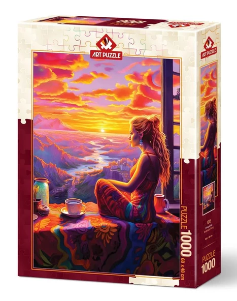 Art Puzzle Mutluluğa Bakış - 1000 Parça 5259 - Resim 2