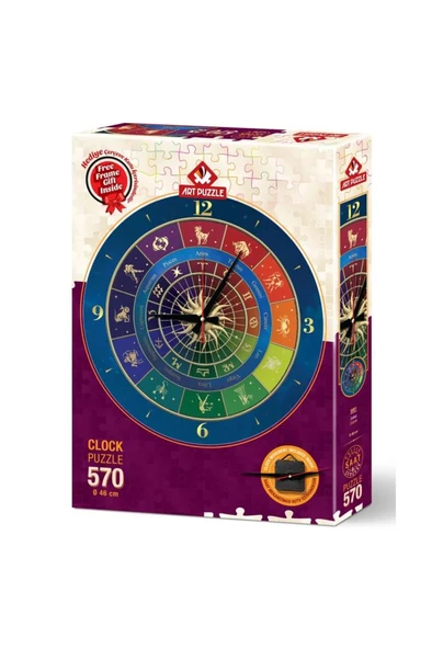 Art Puzzle Zodyak - Saat Puzzle 5001 ürün görseli 1