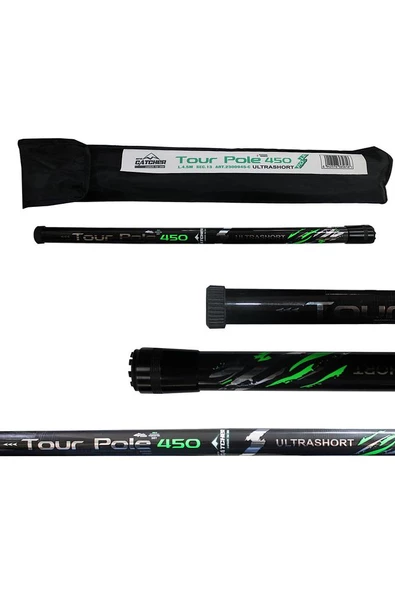 Tour Pole Carbon Kısa Göl Kamışı - 4.50 mt | 10-40gr ürün görseli 1