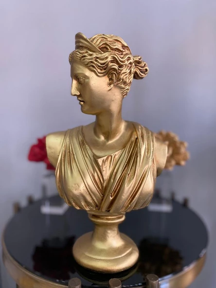 Diana Büst Büyük Boy Heykel - Resim 3