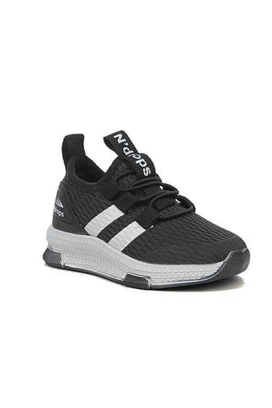 Ndrops 02-22 Bebek Sneakers Aqua Ayakkabı Siyah Beyaz ürün görseli 1