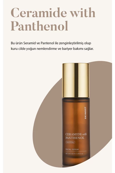 SKIN627,Kore Kozmetik Kırışıklık Karşıtı Serum Ceramide Ve Panthenol Içeren ürün görseli 1
