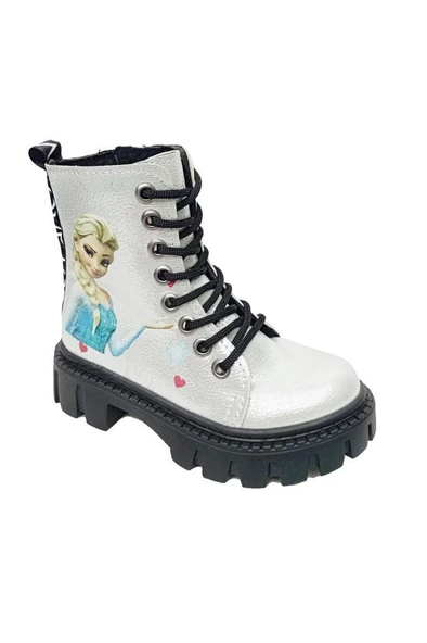 Fix Kids 9603-1 Parlak Deri Fashion Kız Çocuk Bot ürün görseli 1