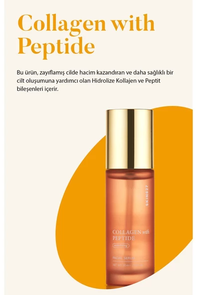 SKIN627,Kore Kozmetik Kollajen Ve Peptit Içeren Serum ürün görseli 1
