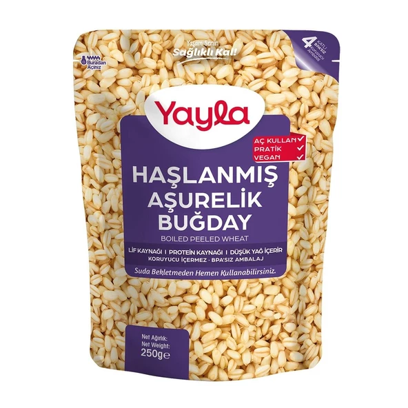 Yayla Haşlanmış Aşurelik Buğday 250 gr ürün görseli 1